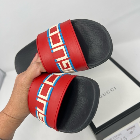 Gucci Rubber Slides size 36 Authentic - Picture 11 of 14